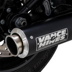 Vance & Hines Supersport Slip-On Muffler for Motorcycle (Black) (46746)