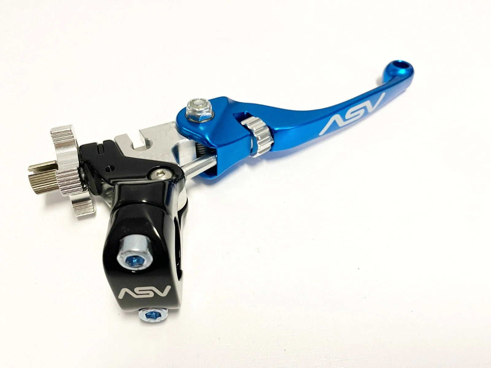 ASV F4 Front Brake Clutch Perch Levers Pair Blue for Honda CRF 250R 450R RX (2004–2023)