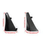 Set of 4 Carbon Flash Look Splash Guards for Corvette C8 (2020–2025)