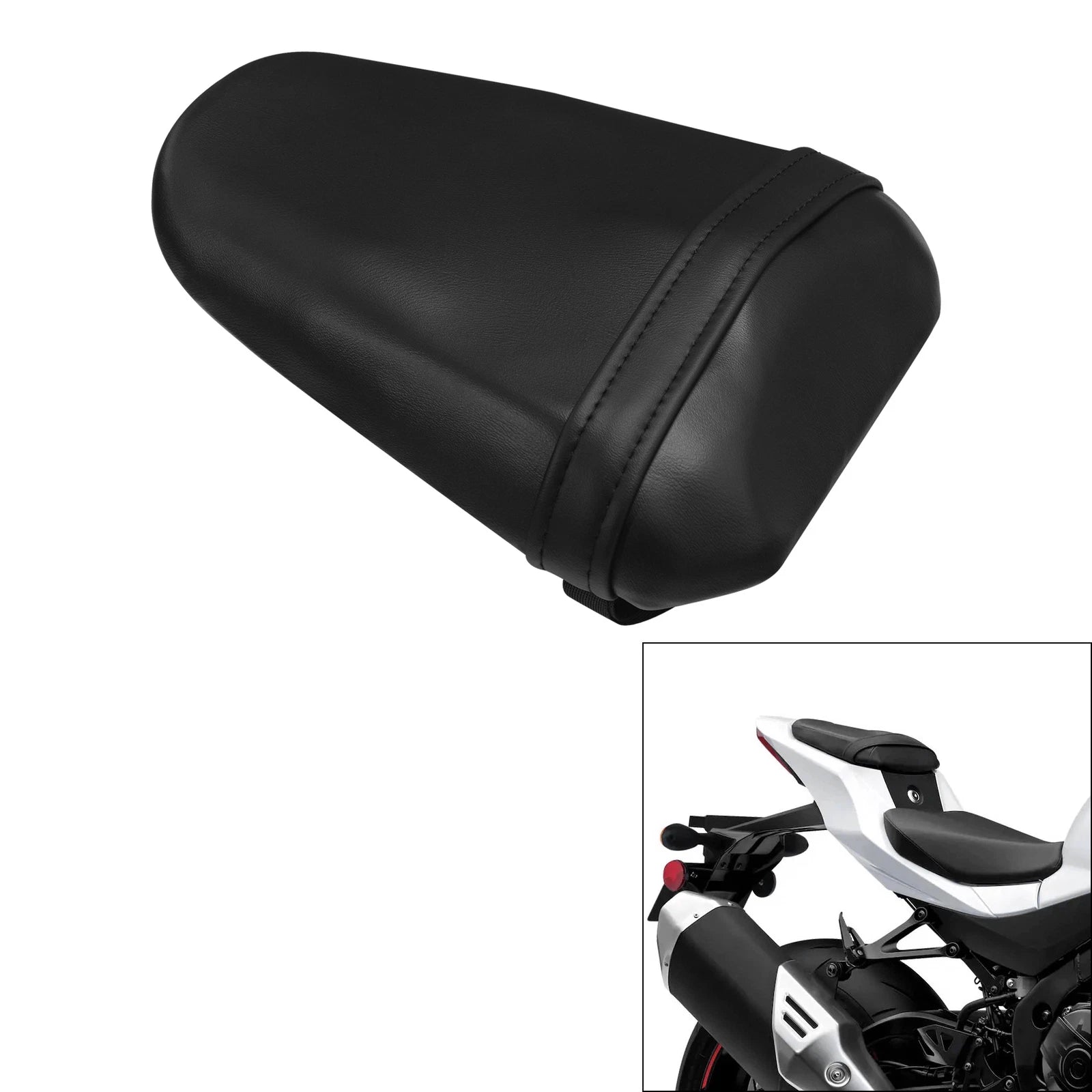 Rear Pillion Passenger Seat Cushion for Suzuki GSXR1000 (2017–2024)