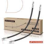 2X Front Brake Hydraulic Hose for Mercedes-Benz 230 (1974–1978)