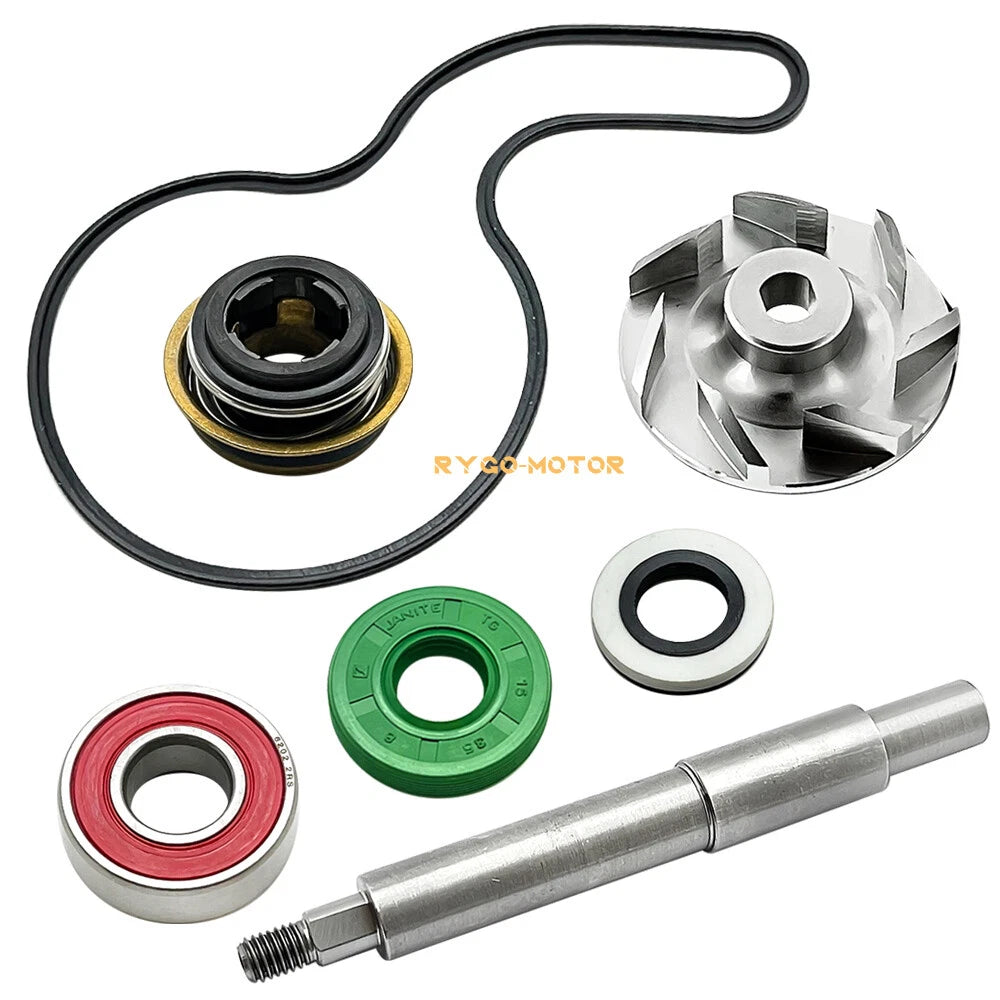 Water Pump Kit Aluminum Impeller W/Shaft for Polaris Ranger RZR (2006–2014)