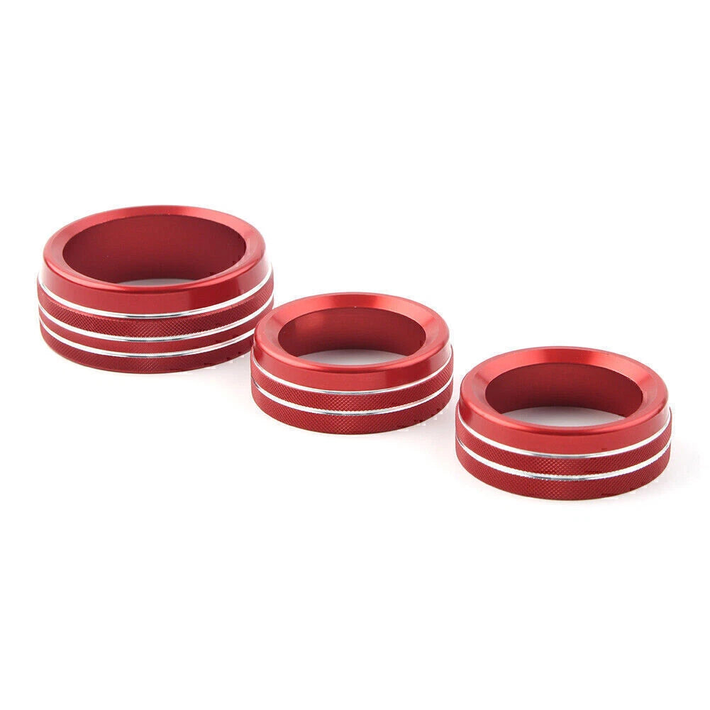 Air Conditioner Switch CD Button Knob for Dodge Challenger (2015–2020) Red