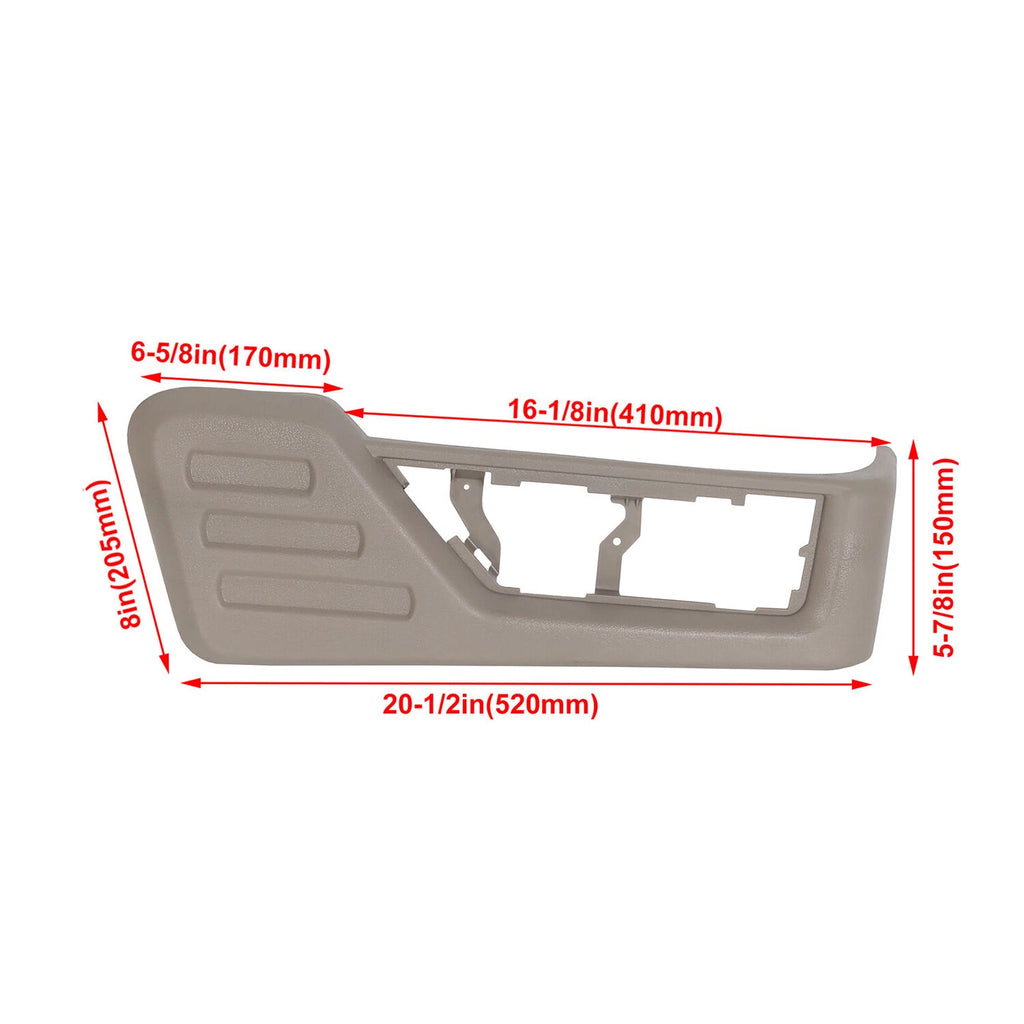 Passenger Side Seat Panel Trim for Ford F250 F350 Super Duty (2008–2010)