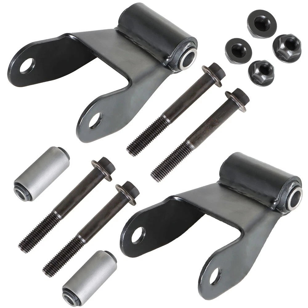Set of 2 Rear Leaf Spring Shackle Brackets for Ford Ranger F-150