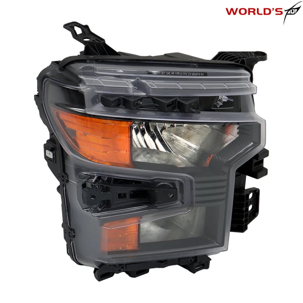 Halogen Clear Lens Headlight for Chevy Silverado 1500 (2022–2024)