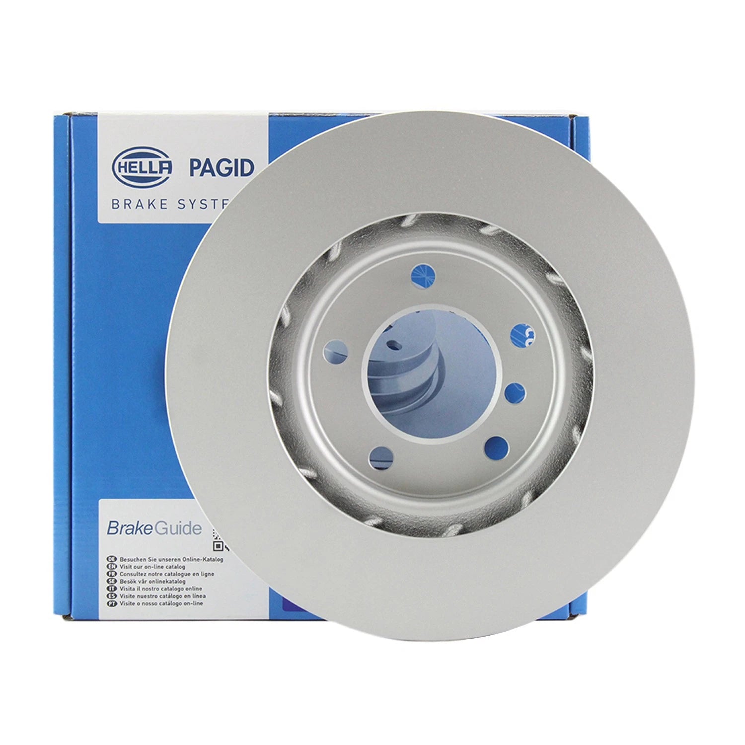 Hella 315mm Front Right Coated Vented Disc Brake Rotor for BMW E36 M3 Z3 (1992–1999)