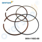 Piston Ring Set (STD) for Yamaha Waverunner EX-R VX 1050 (2016–2023) 8KH-11603-00
