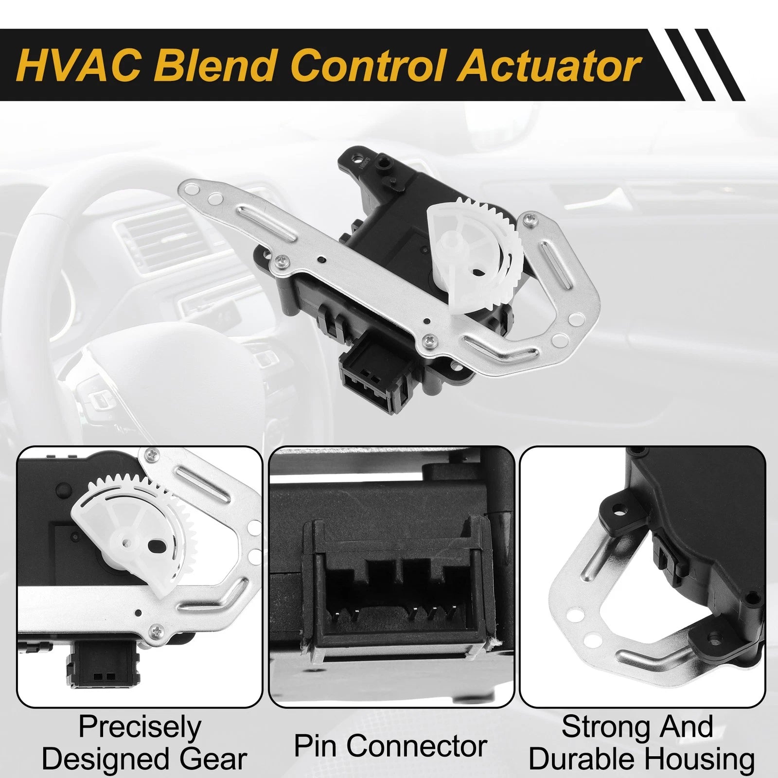 HVAC Heater Blend Door Actuator for Acura ILX (2013–2018) No. 79170T0AA41