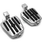 Chrome Rubber Footpegs for Honda Goldwing GL1500 (1996–2000)