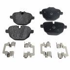 Set of 4 NAO Brake Pads for BMW 535i (2011–2016)