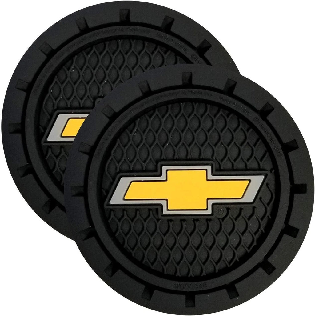 Set of 2 Cup Holder Inserts for Chevy Chevrolet