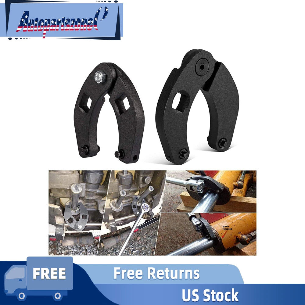 Adjustable Gland Nut Wrench Spanner Tool Set 1266 +7463 for Hydraulic Cylinder