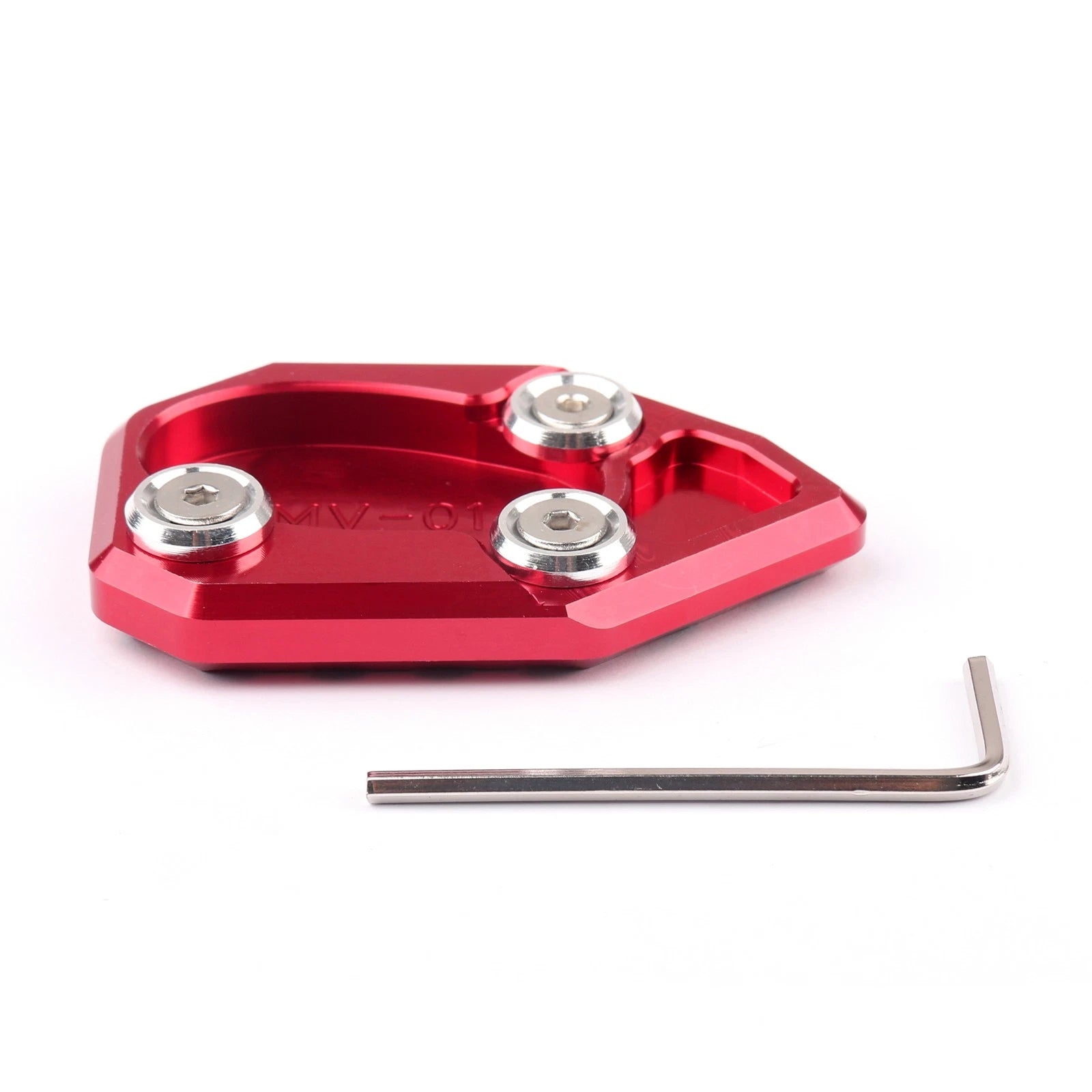 Side Kickstand Plate Pad for MV Agusta Brutale 1078, F4, 990R (2007–2010)
