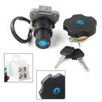 Ignition Switch Fuel Gas Cap Lock Keys Set for Yamaha DT200R (1991–1994)