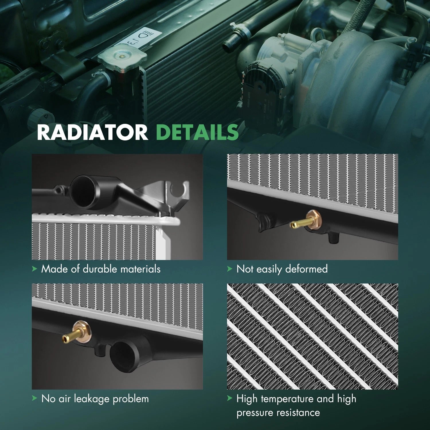 Radiator for Nissan Pathfinder Pickup D21 (1986–1997)