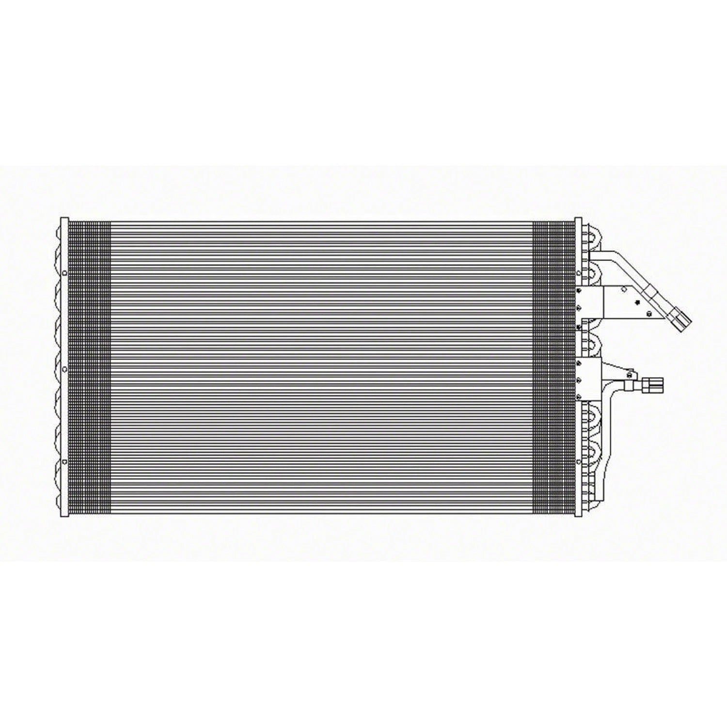 Replacement A/C Condenser w/Orifice (See compatibility Chart)