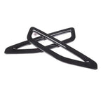 Black Side Fender Air Vent Trim Covers for BMW X5 (2019-2022)