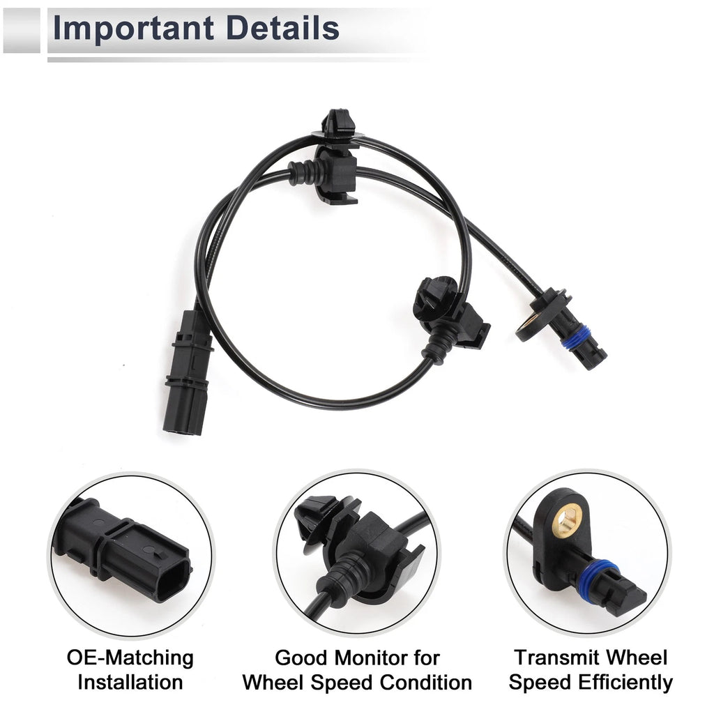 ABS Wheel Speed Sensor for Honda Civic EX LX (2006–2011) No. 57475TR0013