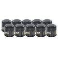 Set of 10 Engine Oil Filters for Chevy Dodge Honda Infiniti Kia Mazda Nissan