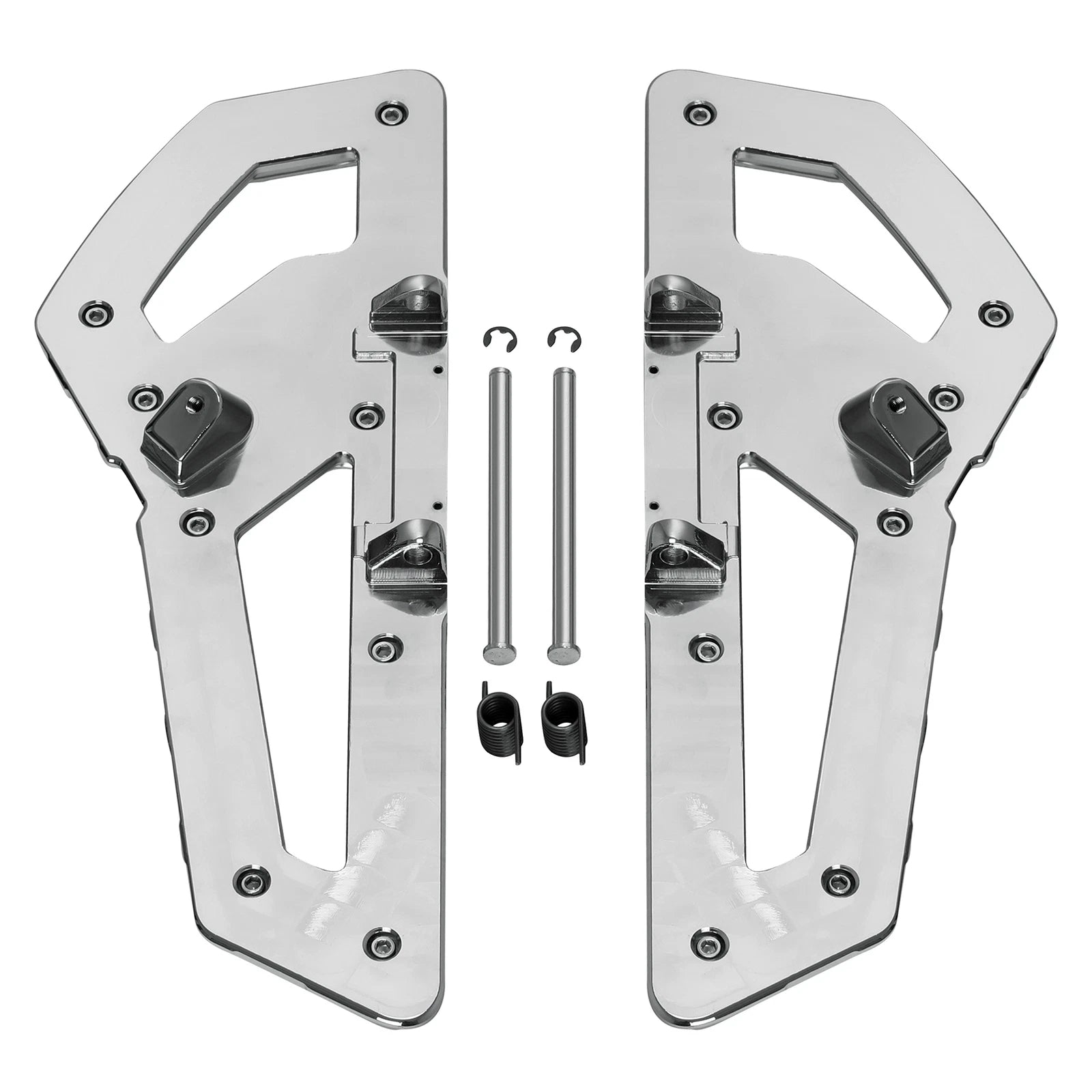 Driver Rider Footboards & Mount Bracket for Harley Softail FLSL FLHC (2018–2025)