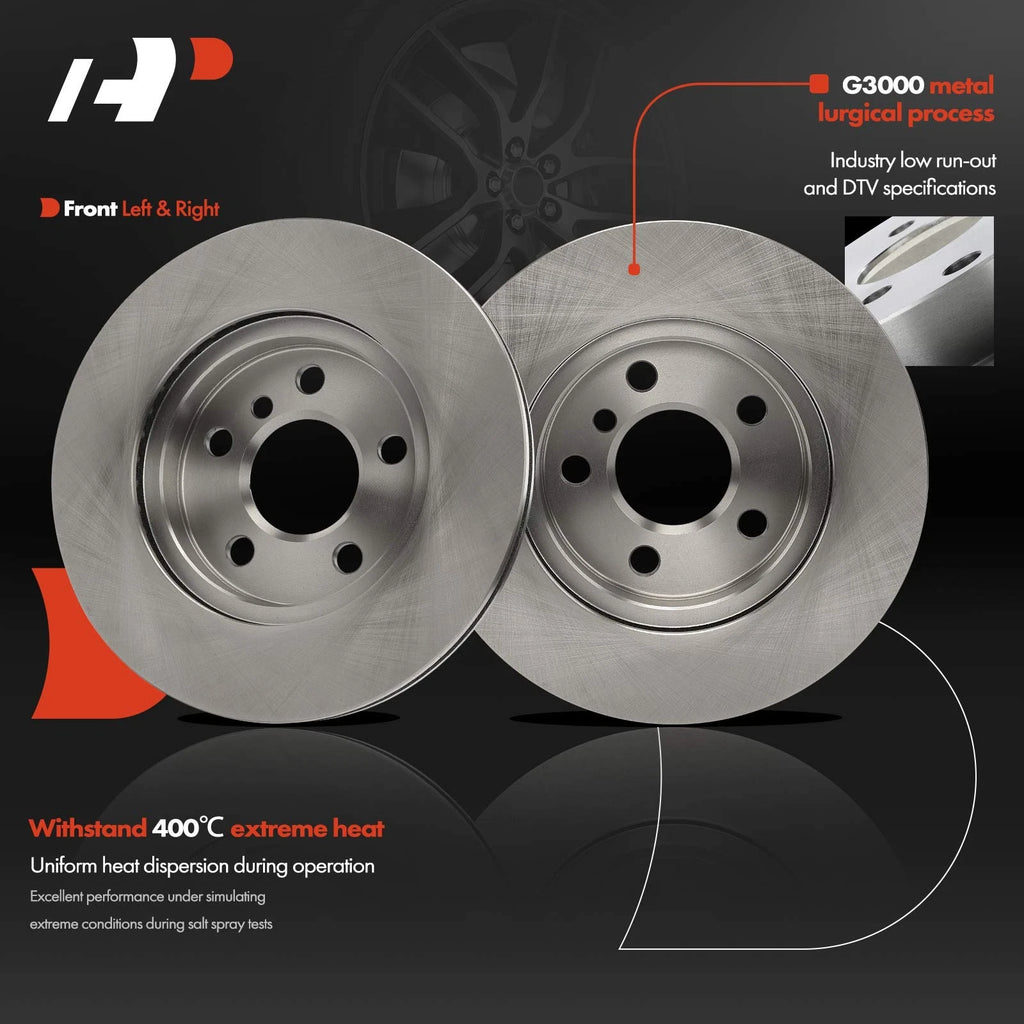 Front Disc Brake Rotors for BMW i3 I01 (2014-2021)