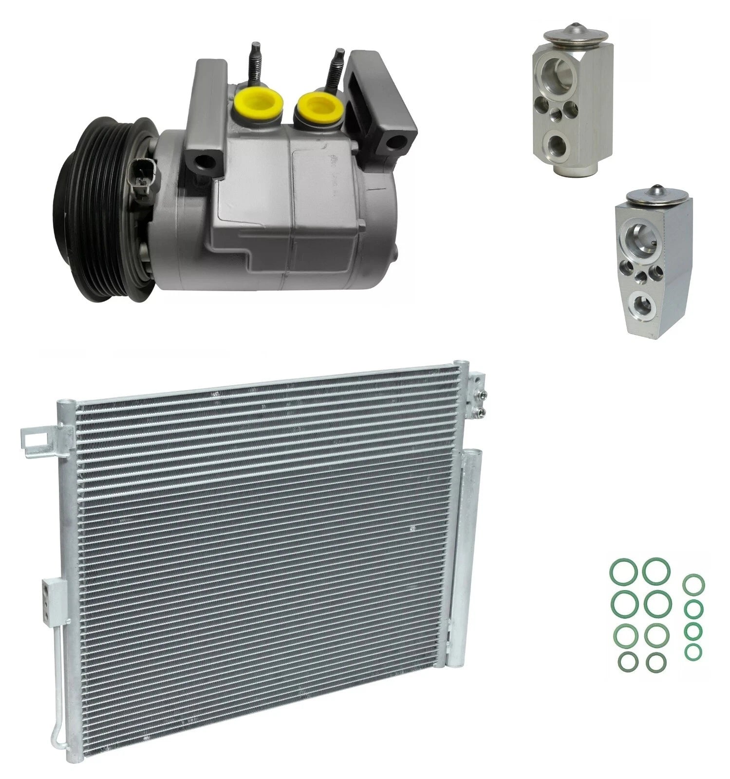 AC Compressor Kit With Condenser for Dodge Durango 3.6L (2015-2015)