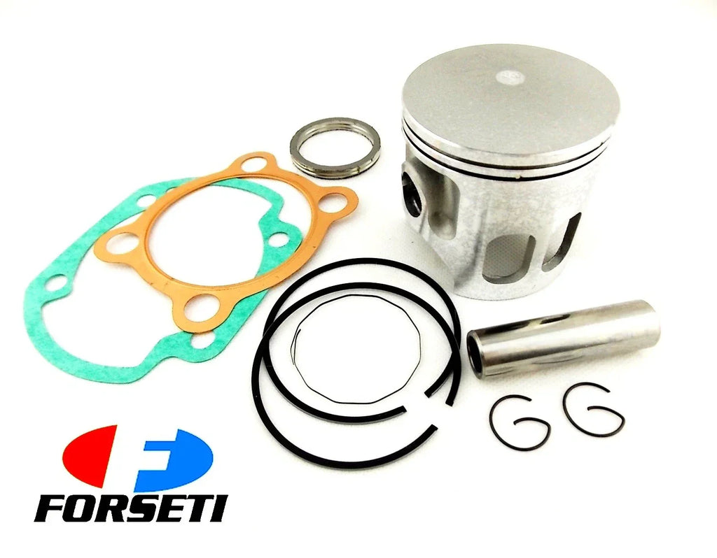 1. FORSETI Top End Kit 1.00mm 67mm Piston Rings Gasket for YAMAHA DT175 (74-76)