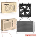 A/C Condenser & Cooling Fan Assembly for Toyota Sienna (2011-2016) Lexus