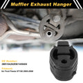Muffler Exhaust Hanger for Ford Fiesta ST150 (2005–2008) 3M515A262EB Rubber Black