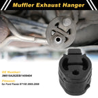 Muffler Exhaust Hanger for Ford Fiesta ST150 (2005–2008) 3M515A262EB Rubber Black