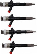 Set of 4 Common Rail Injectors 095000-5930 for Toyota Hiace Hilux (2005–2015)