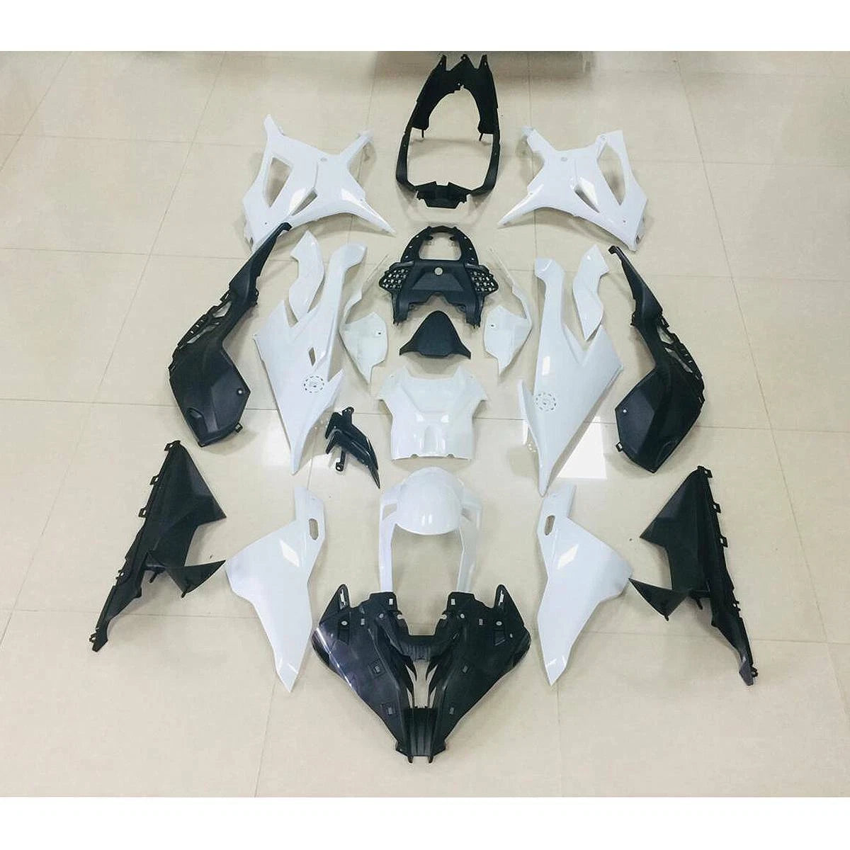 Fairing Kit for BMW S1000RR (2019–2022) Unpainted White ABS Bodywork