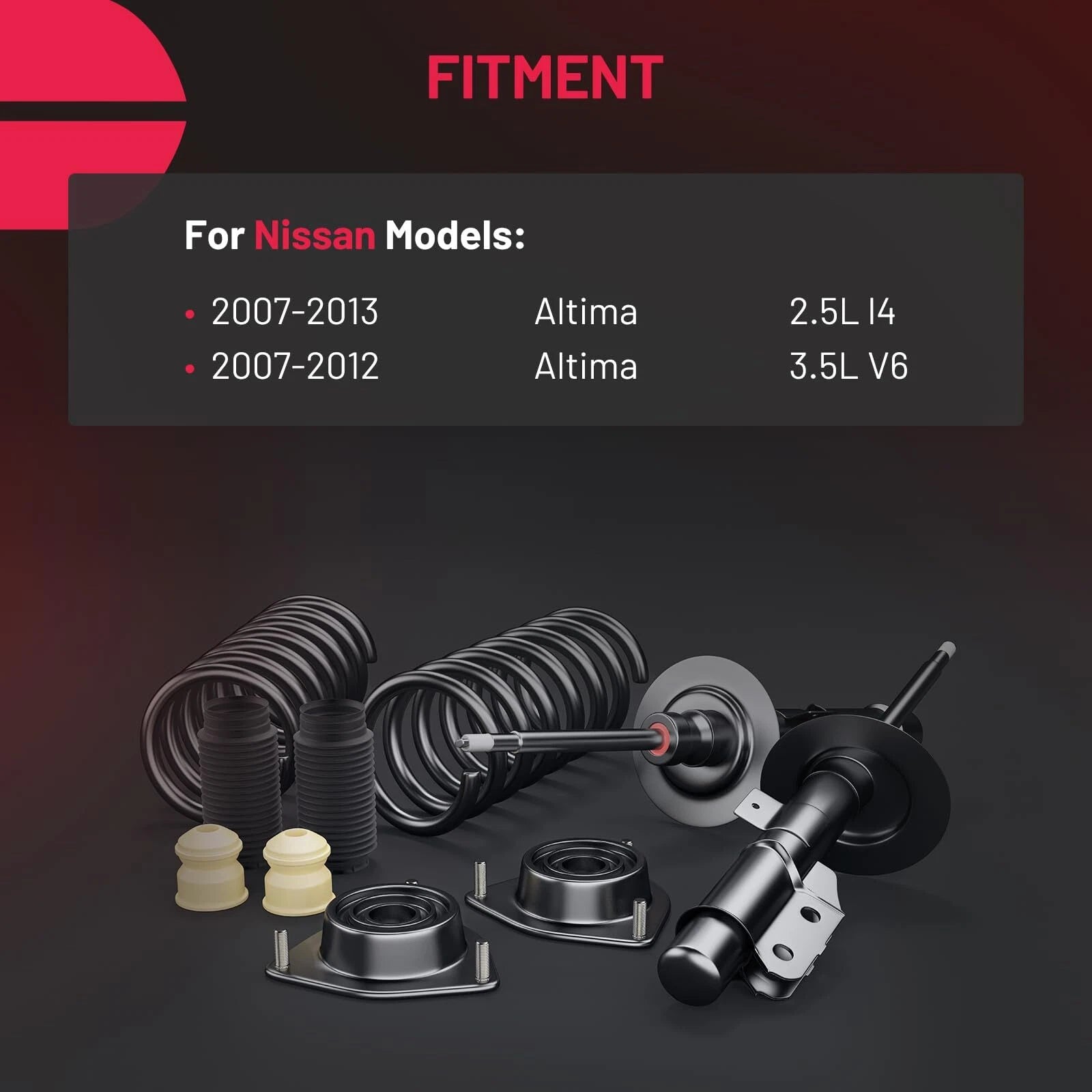 8PCS Suspension Kit for Nissan Altima (2007-2013)
