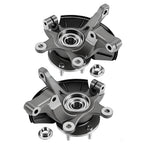 Front Steering Knuckle & Wheel Bearing Hub Assembly Pair for Ford Escape (2005–2012)