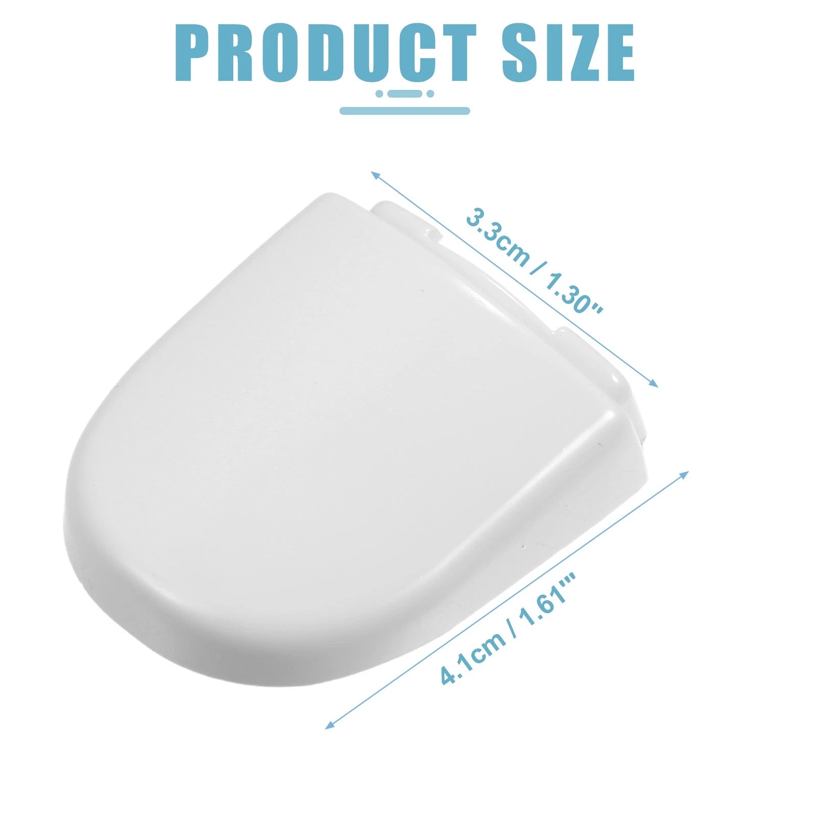 Exterior Door Handle Lock Cover Cap for VW Beetle (2003–2010) - White