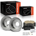 Rear Disc Brake Rotors & Ceramic Pads for Mercedes Sprinter 2500 (2010–2018)