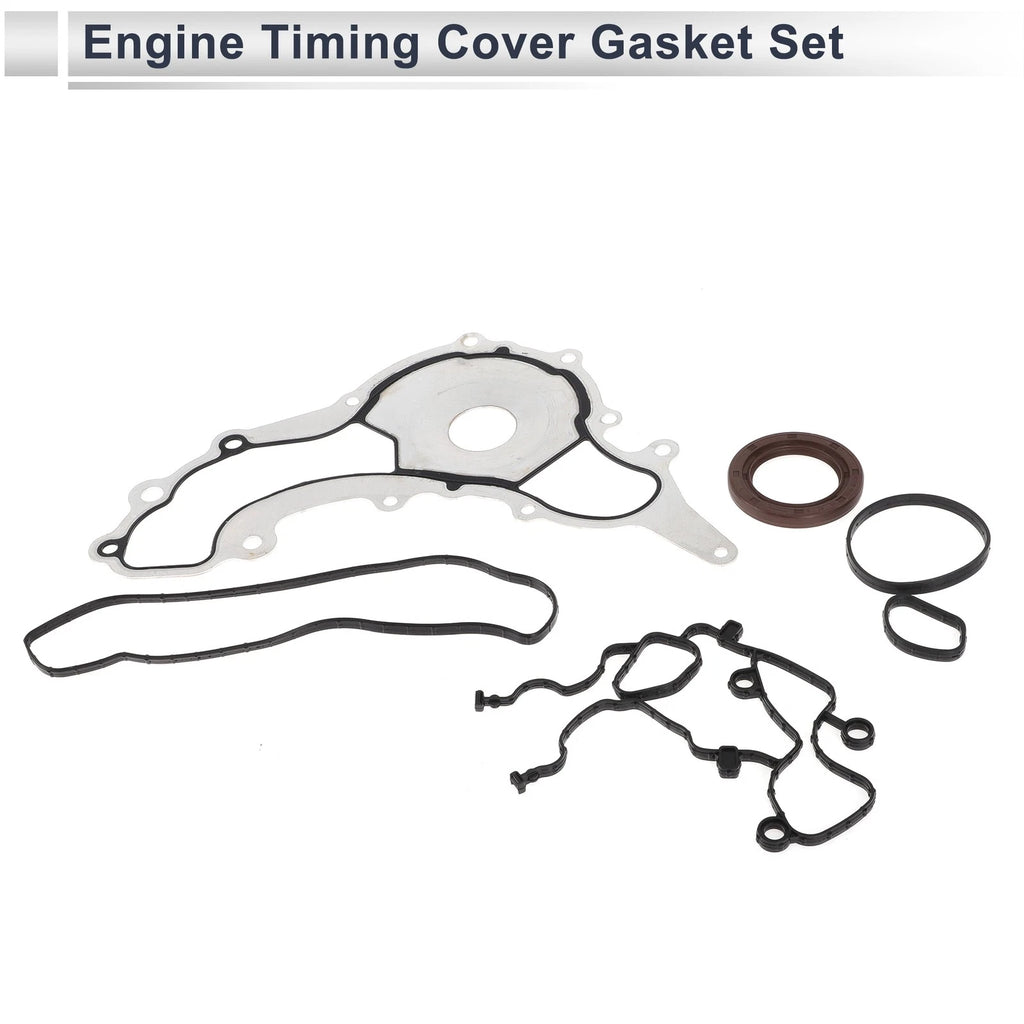 Engine Timing Cover Gasket Set for Dodge Challenger (2011–2016) 3.6L 3.2L
