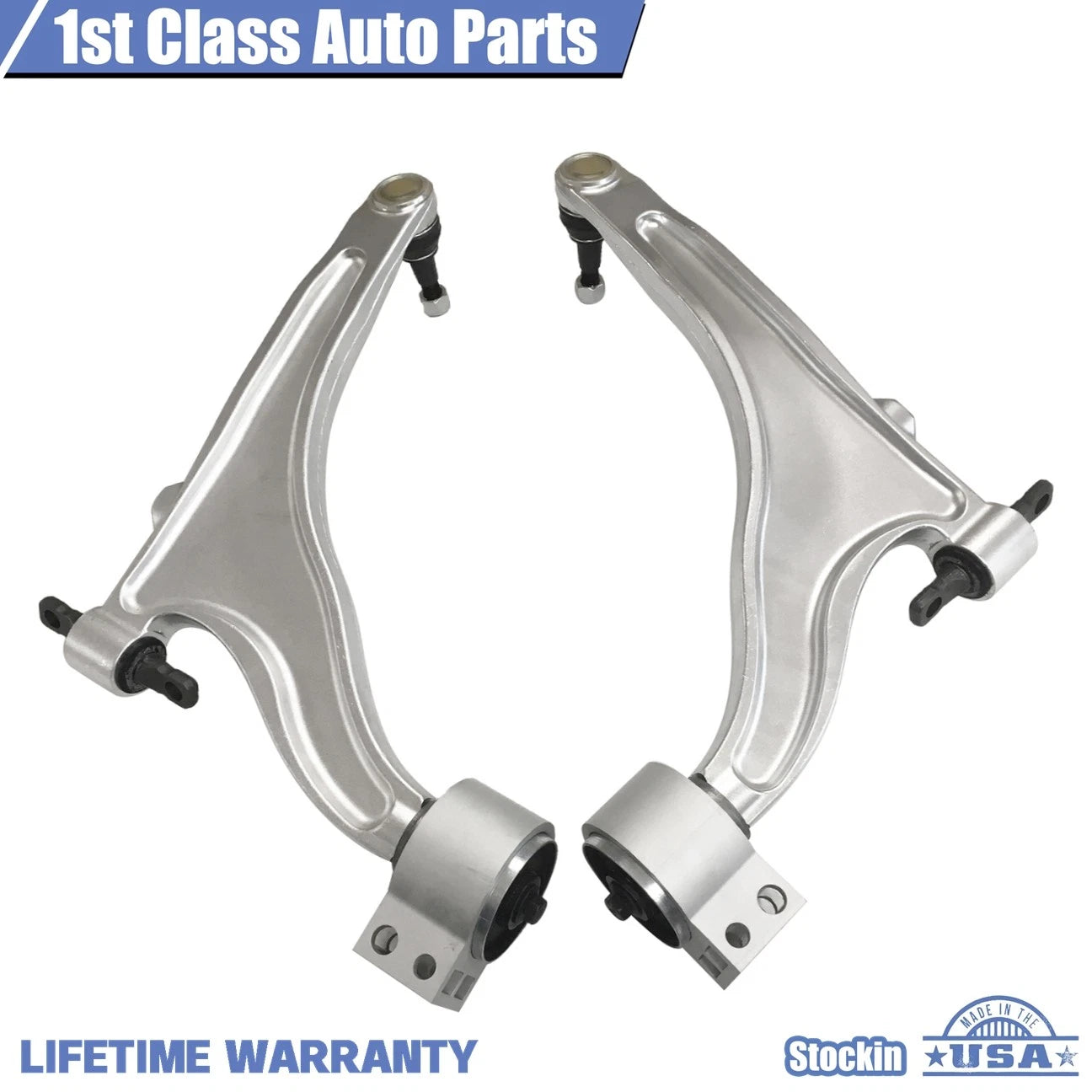 Set of 2 Front Suspension Lower Control Arms for Cadillac SRX (2010-2016)