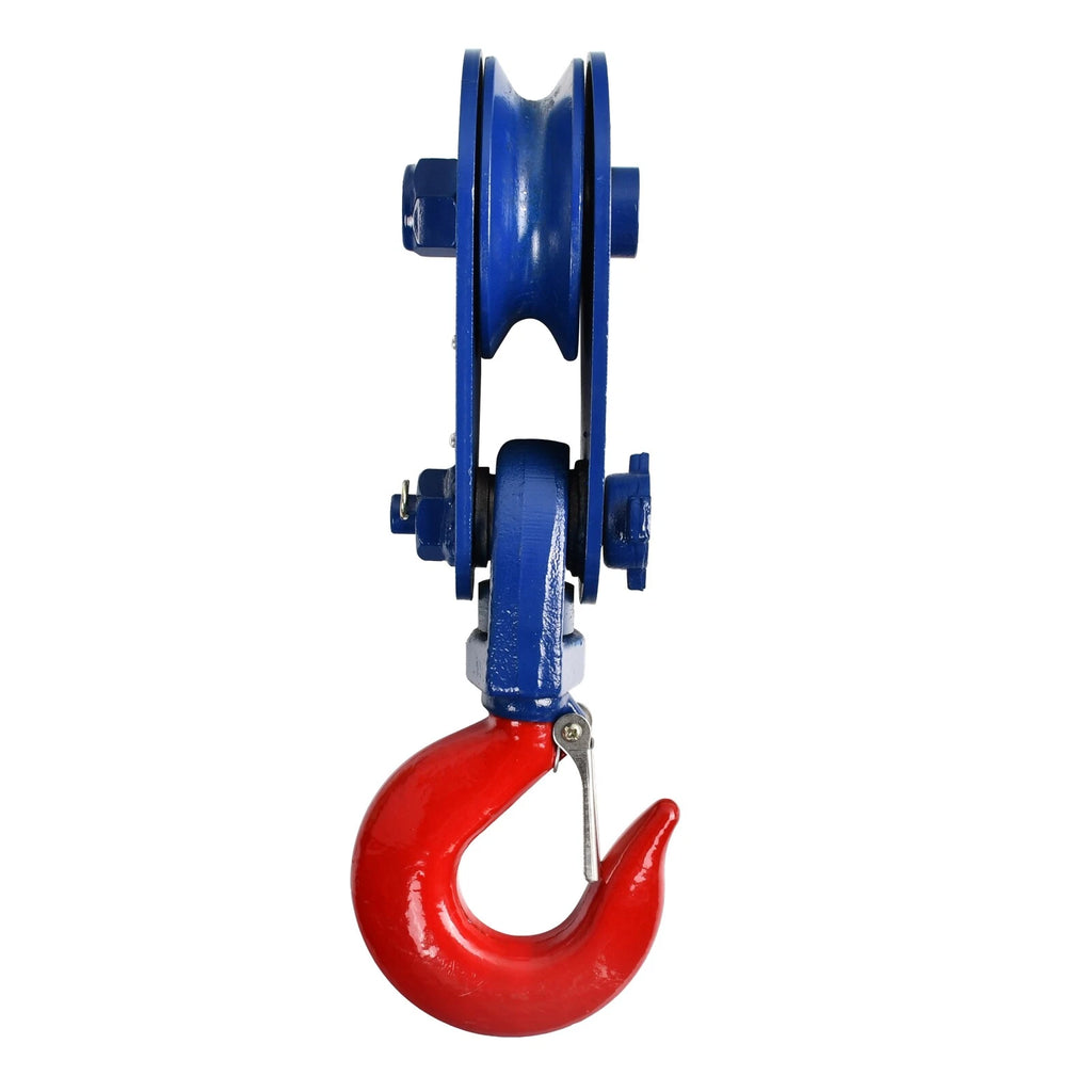 4 Ton Snatch Block with Hook for Roll Back (1/2" Wire Rope)