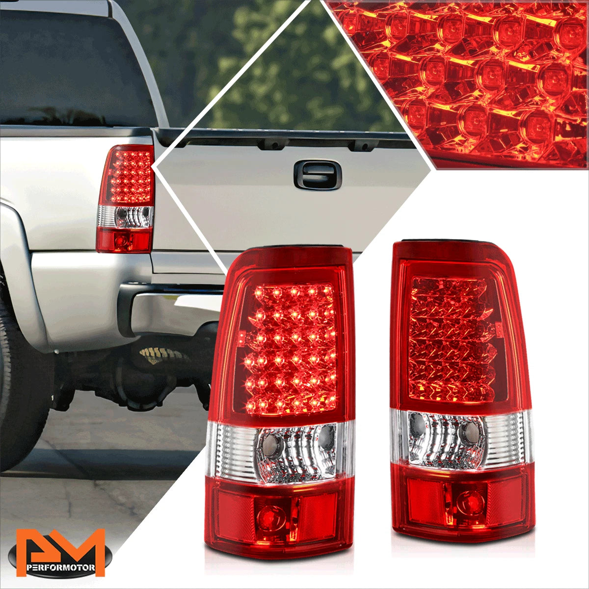 Full LED Tail Light for Chevy Silverado (2003–2007)