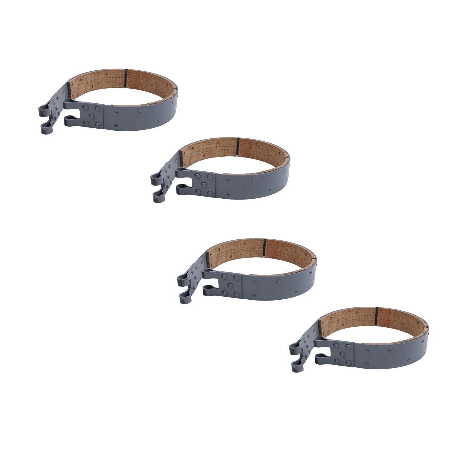 Set of 4 Brake Bands TX12850 for Long 2460 2510 2610 320 350 360 445 460 510 560 610 680