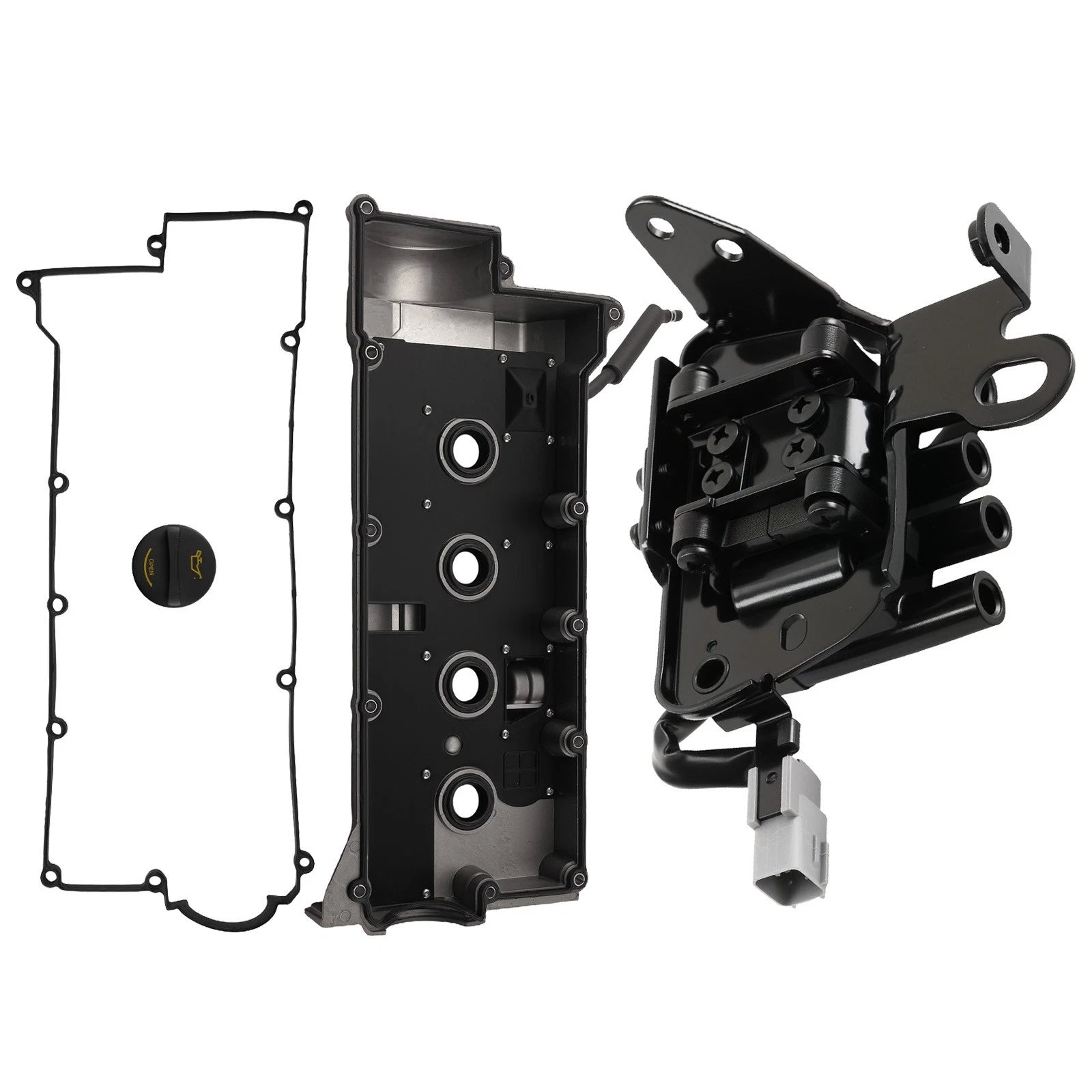 Valve Cover w/ Coil for Hyundai Elantra/Tiburon Kia Spectra 2.0L (2004–2009) UF419