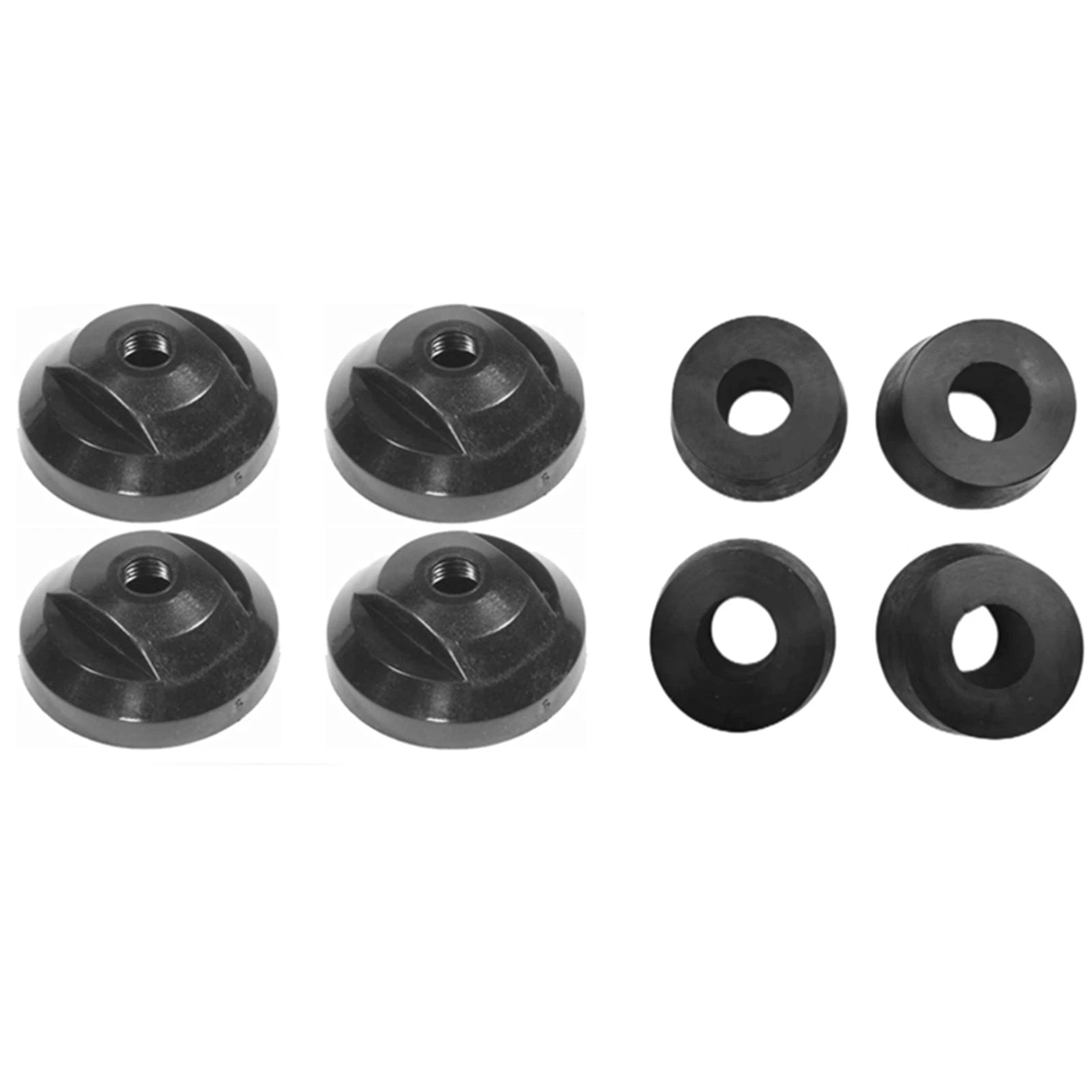 Set of 4 Bushings & End Caps 23-99291T, 19-14842 for Mercruiser R/MR/Alpha One