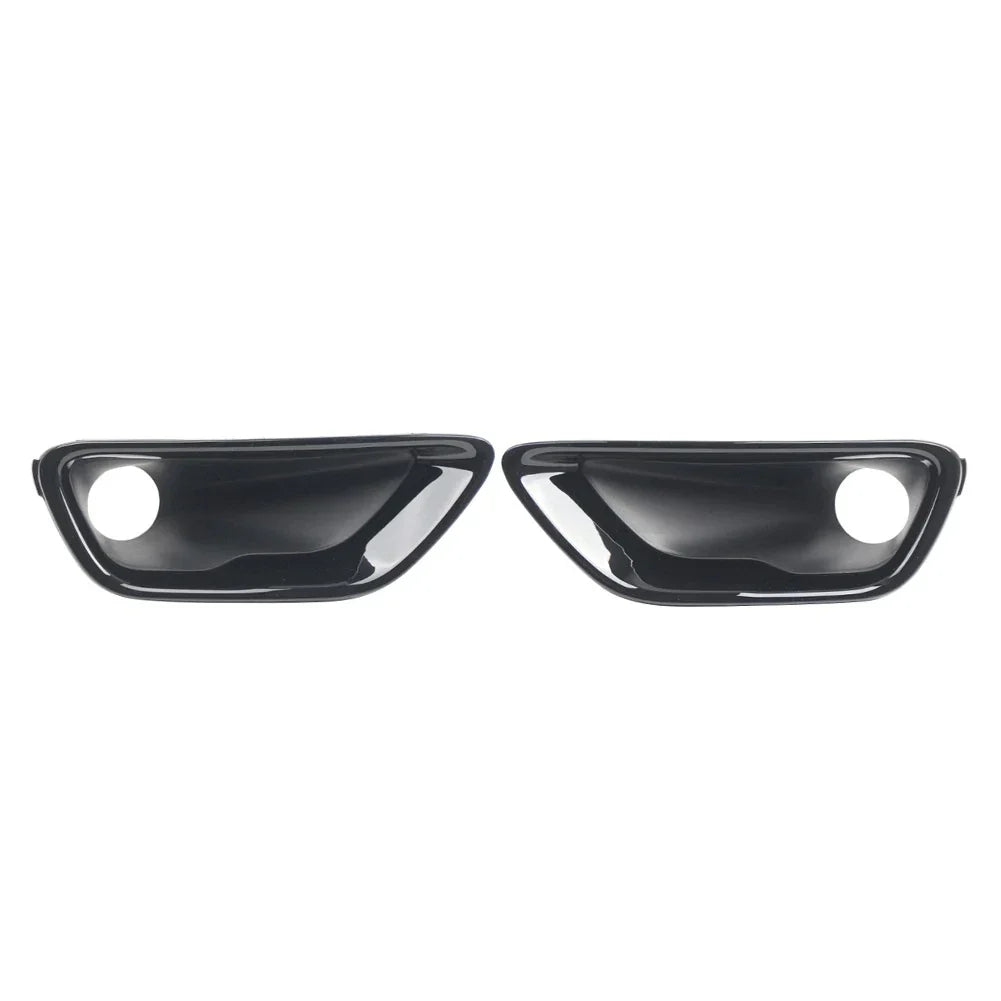 Front Glossy Fog Light Lamp Covers for Jeep Grand Cherokee (2017-2021)