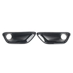Front Glossy Fog Light Lamp Covers for Jeep Grand Cherokee (2017-2021)