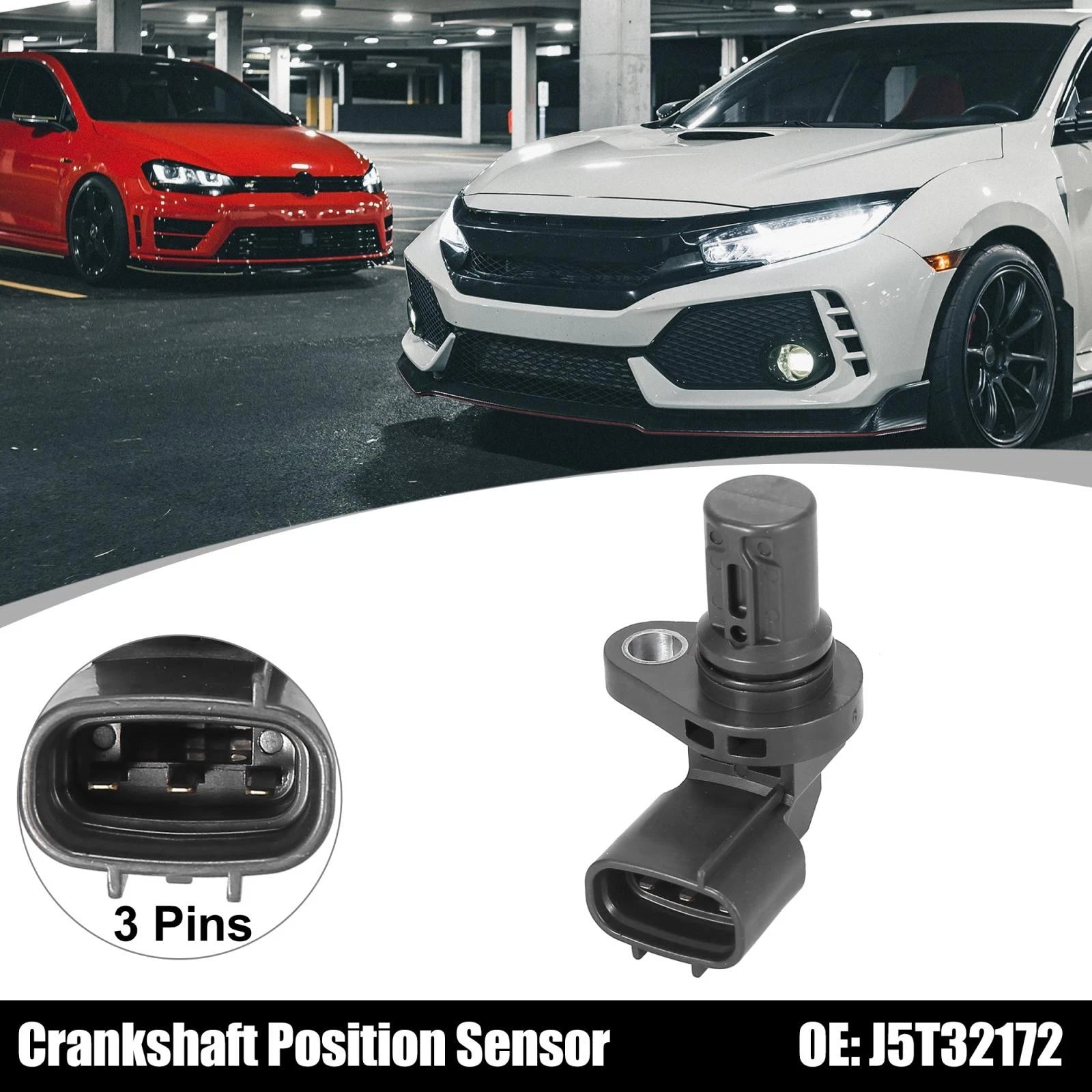 Crankshaft Position Sensor for Suzuki Vitara Swift SX4 Ignis (J5T32172)