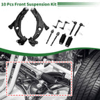 10X Front Lower Control Arms for Ford Edge (2007–2014) K620486/K620487