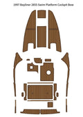 EVA Foam Teak Floor Pad Mat for Bayliner 2855 (1997)