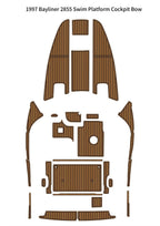 EVA Foam Teak Floor Pad Mat for Bayliner 2855 (1997)